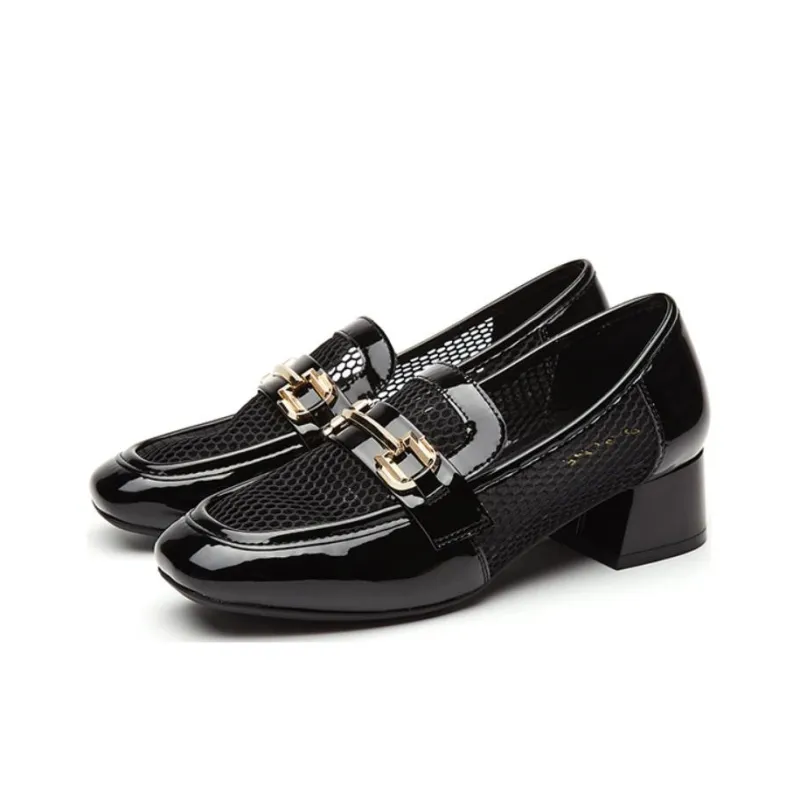 DAPHNE Chunky Heel High Heels 3.5cm Women's-7