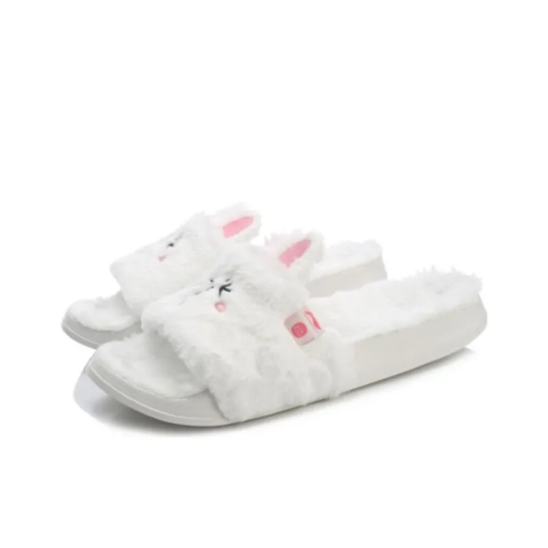 LINE FRIENDS x LiNing LN Slipper Quiet Slide Slippers Unisex Coney Bunny-2
