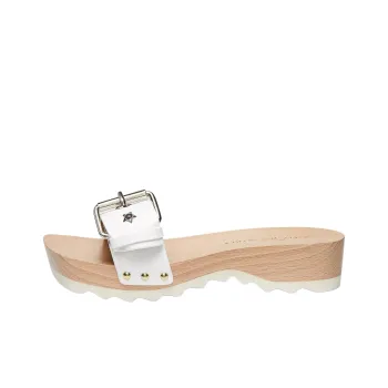 Stella McCartney Elyse Slide Slippers 4cm Women's White