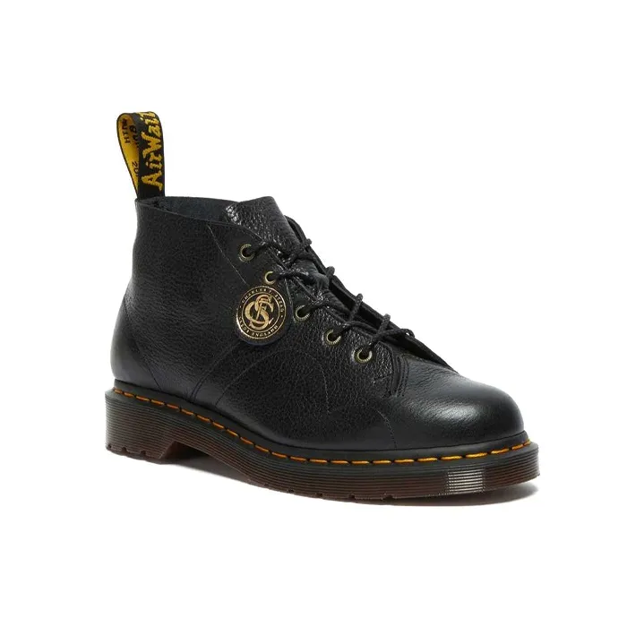 Dr.Martens Church Buckingham Leather Monkey Boots 'Black'-2