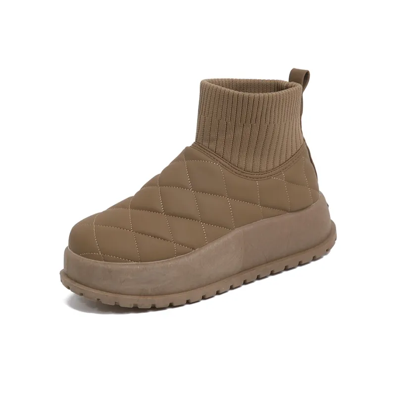 Little Red Man Short Snow Boots Women's-12
