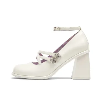 Kiss Kitty High Heels Women's White