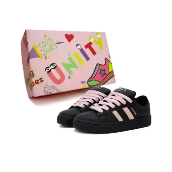 UNIITY Skateboard Shoes Women's Low Top Black Pink