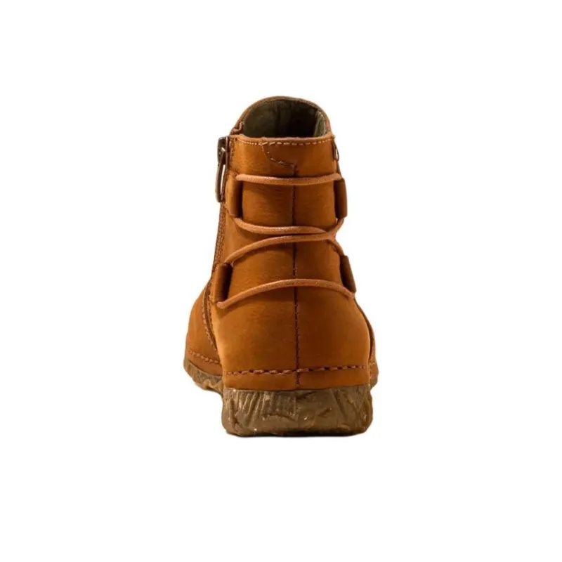El Naturalista ANGKOR Ankle Boots Women's Yellow Brown-2
