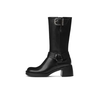 CHARLES&KEITH Small Ck Ankle Boots 6.1cm Women's Multicolor