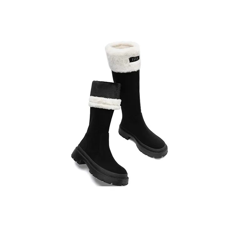 ELLE Knee high Boots 4cm Women's-5