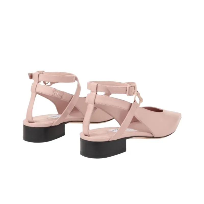 Jimmy Choo Jemima Casual Single Shoes 2.5cm Women's Pink-3