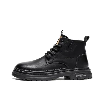 XIMO BULL Martin Boots Men Black/Brown