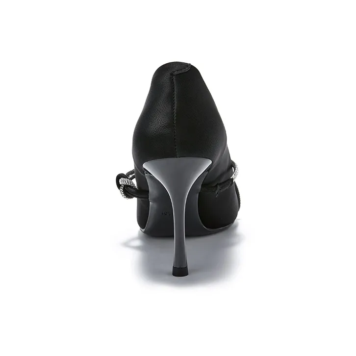La Chapelle Slim Heel High Heels 8cm Women's-3