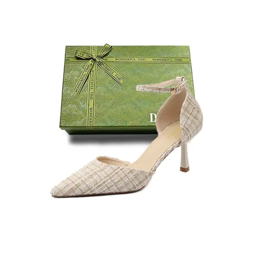 Dunnu Slim Heel High Heels 6.5cm Women's