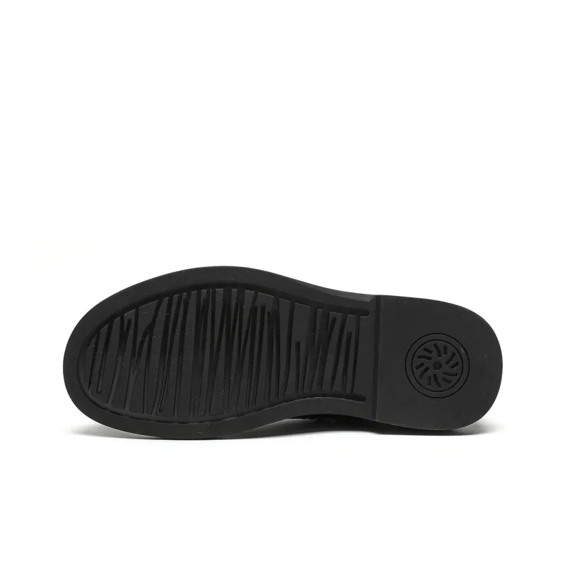 TRUMPPIPE Ankle Boots Men's Black-4