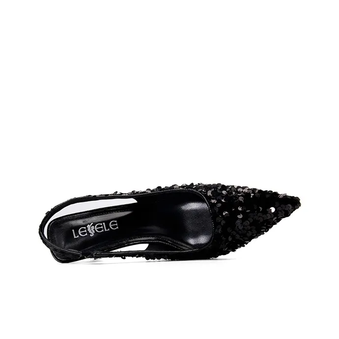 LESELE Slim Heel High Heels 7cm Women's-3