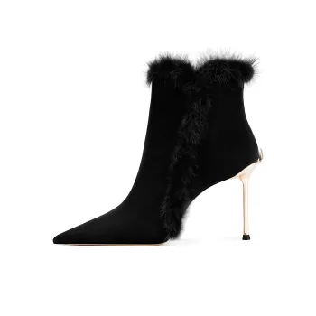 Shesrim Ankle Boots 8.5cm Women's Black