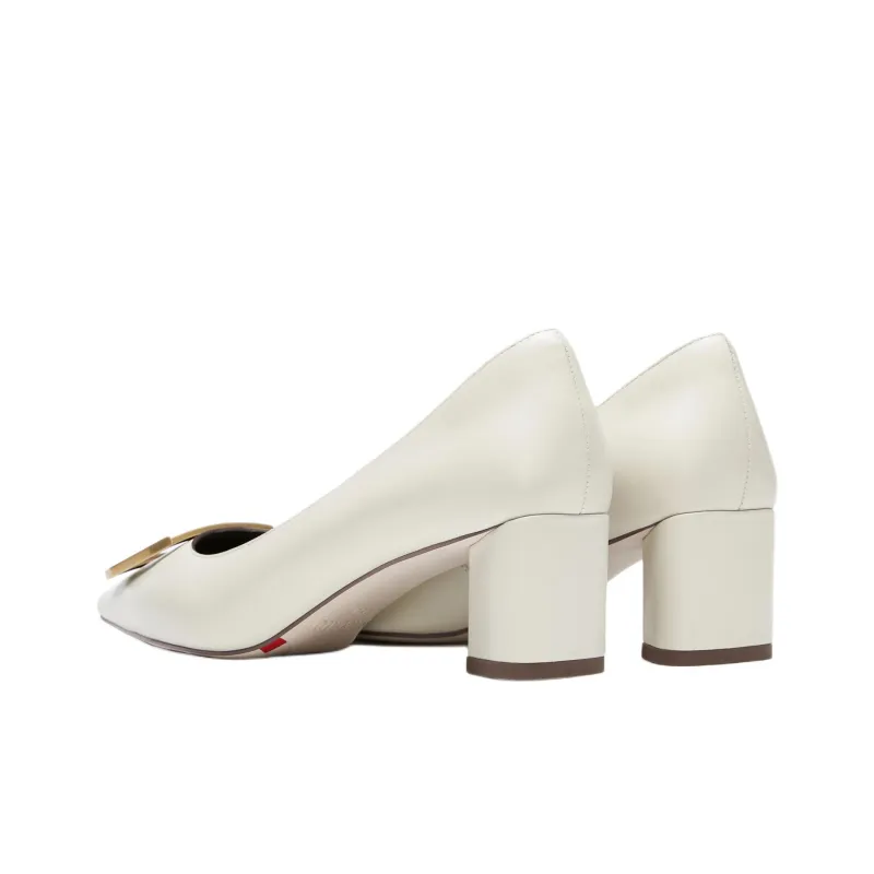 Staccato Chunky Heel High Heels 5cm Women's-3