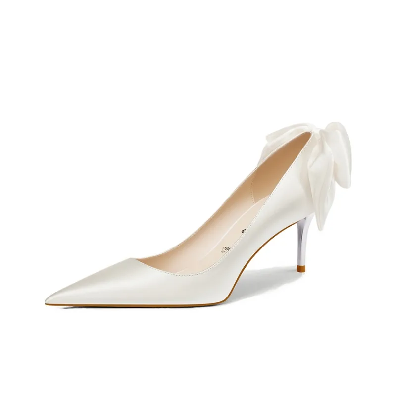 PJJUU High Heels Women's White/Red-0