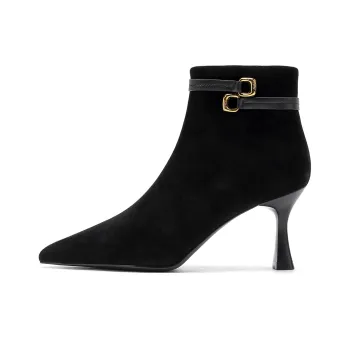HARSON Ankle Boots 7cm Women's Black