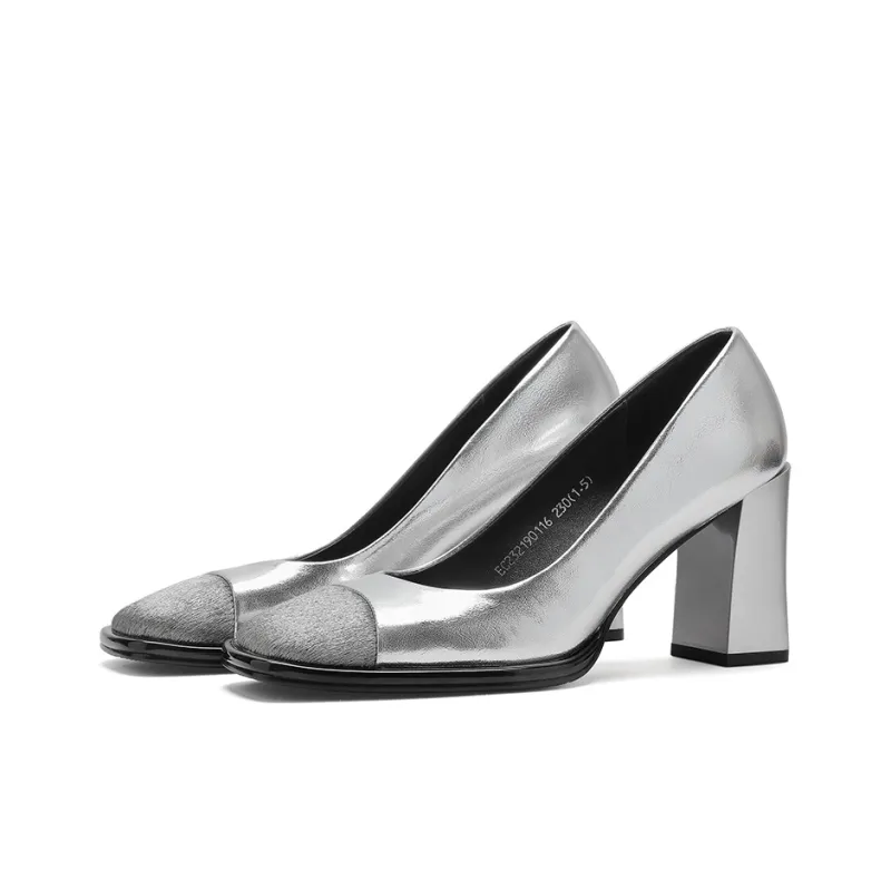ELLE Slim Heel High Heels 8cm Women's-7