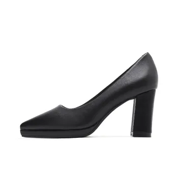 Zubumei Chunky Heel High Heels 8cm Women's