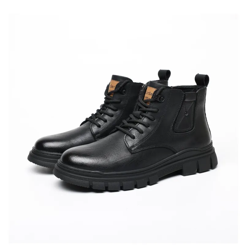 Mulinsen Martin Boot Ankle Boots Men's Black-17