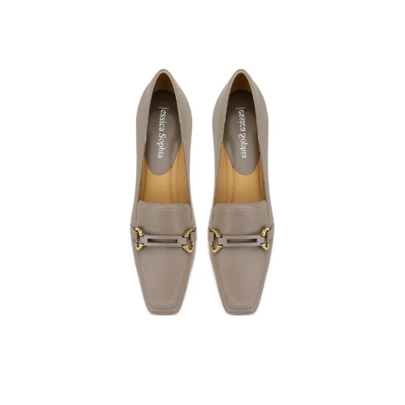 JESSICA SOPHIA Spool Heel High Heels 5.5cm Women's-4