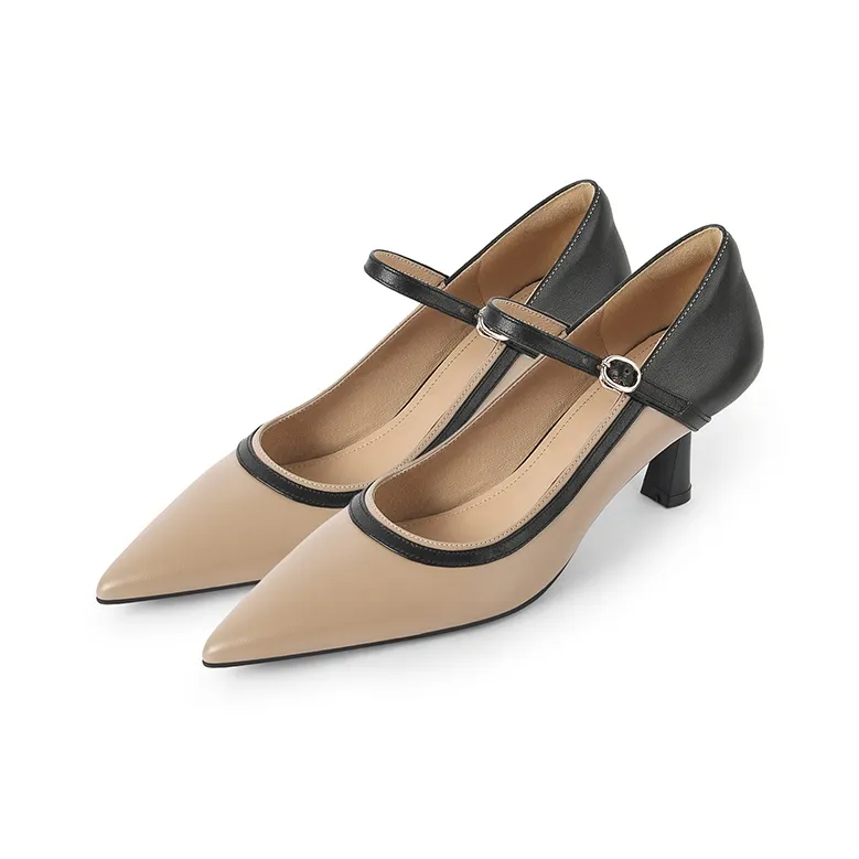 Naiyee Slim Heel High Heels 6.5cm Women's-5