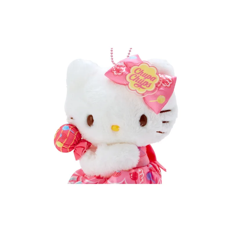 Sanrio x Chupa Chups Sanrio/Hello Kitty Treasure Pearl Collaboration Hello Kitty Dolls Plush Pendant 15cm Height-2