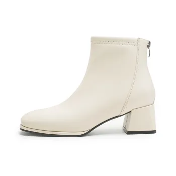 DAPHNE Ankle Boots Women's White