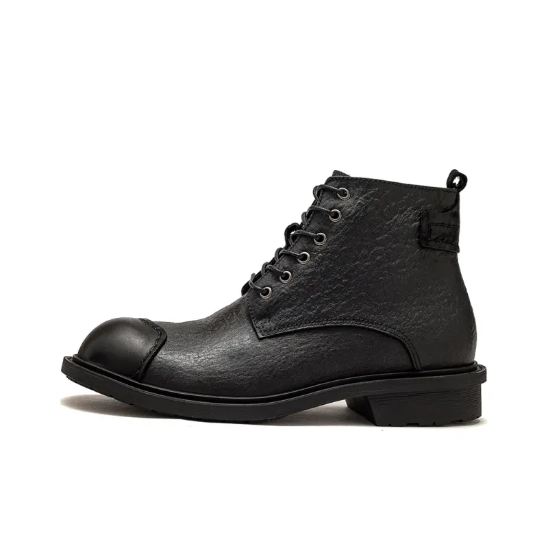 Jay Ankle Boots Men Black-0