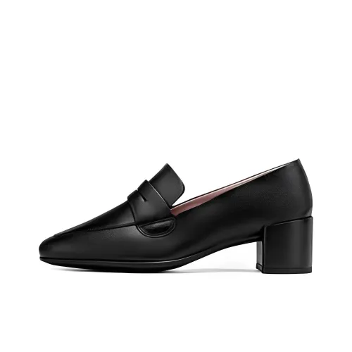 Ecco Block Heel High Heels Women's Black