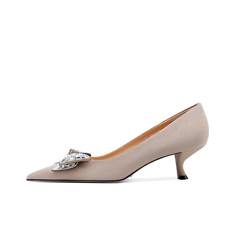 Shesrim Slim Heel High Heels 4.5cm Women's-4