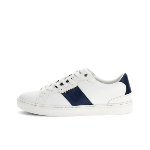 GUESS Todi Low-Top Skateboard Shoes Men's White