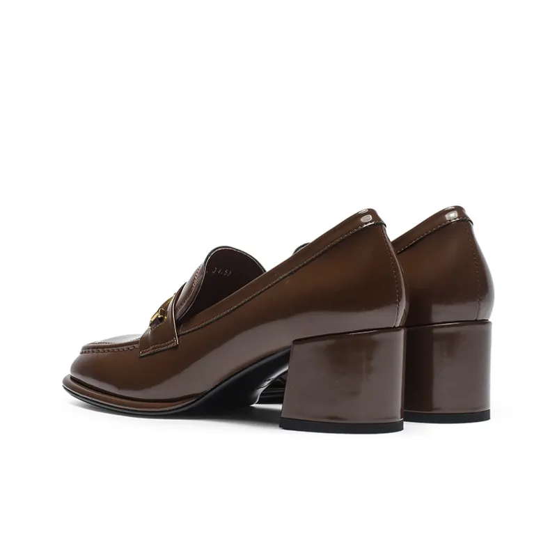Coup De Foudre Chunky Heel High Heels 5.5cm Women's-9