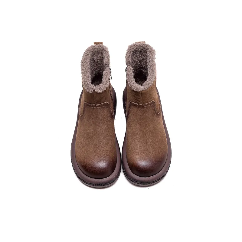 Jay Ankle Boots Women's Coffee/Khaki-3