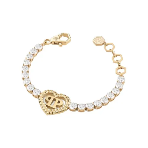 PHILIPP PLEIN Rocked Hearts Tennis Bracelet