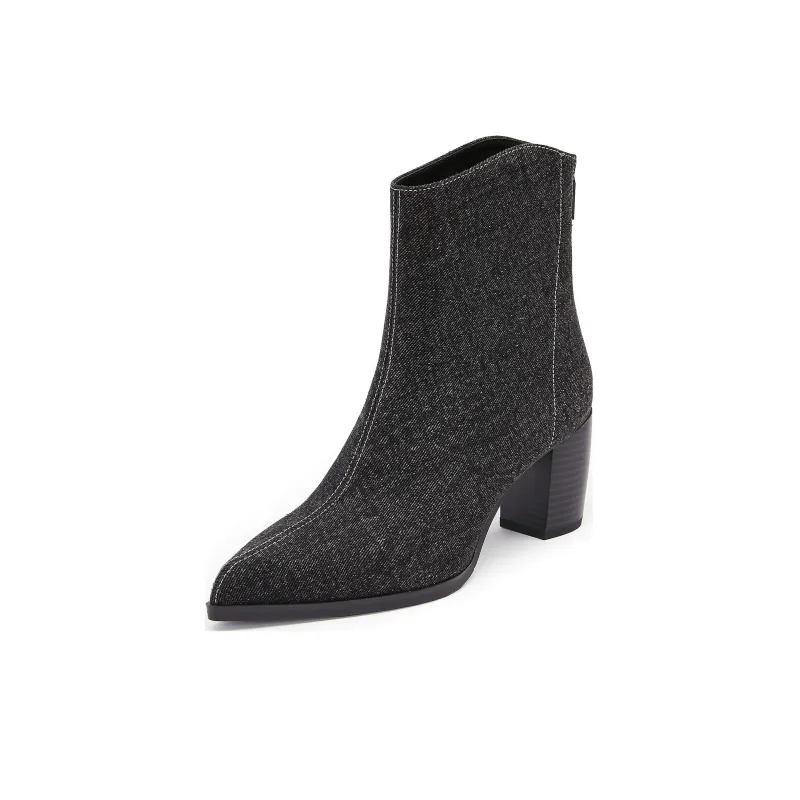 Staccato Western Love Story Ankle Boots 7cm Women's-1