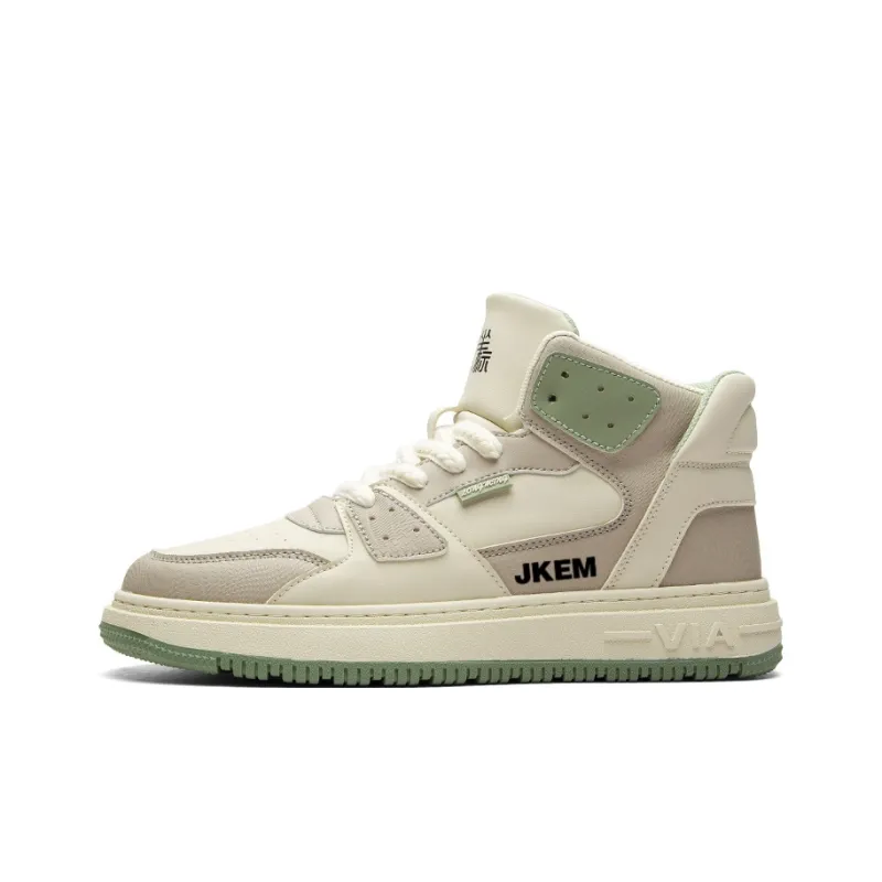JKEM Warm Anti-Slip And Wear-Resistant High-Top Skateboard Shoes Men's-10