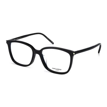 SAINT LAURENT Plate Frame Square Eyeglass Frames Unisex