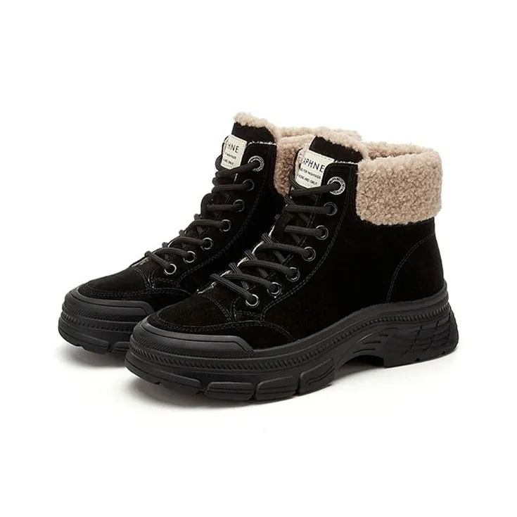 DAPHNE Warm Short Snow Boots Women's-2