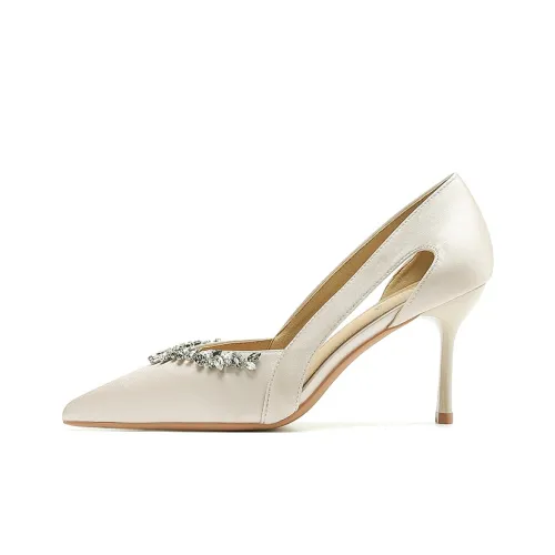Zubumei Slim Heel High Heels 8CM Women's