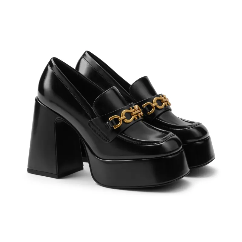 CHARLES&KEITH Chunky Heel High Heels 11.2cm Women's-1