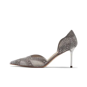 73Hours Rose Girlish High Heels Women's Gray