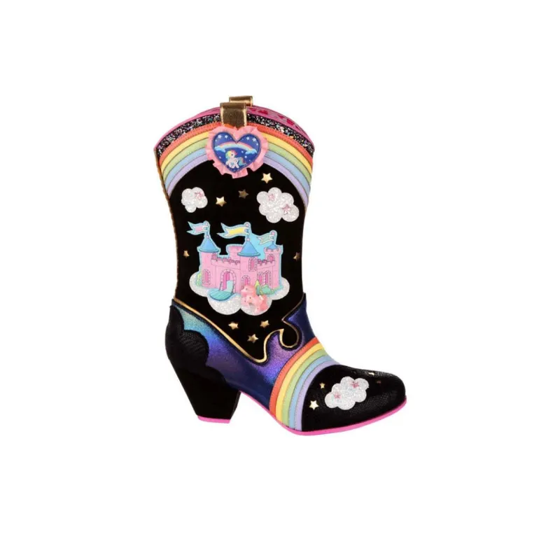 IRREGULAR CHOICE Ankle Boots 6.2cm Women's Black-1