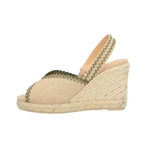 Castañer Wedge Heel High Heels Women's Beige