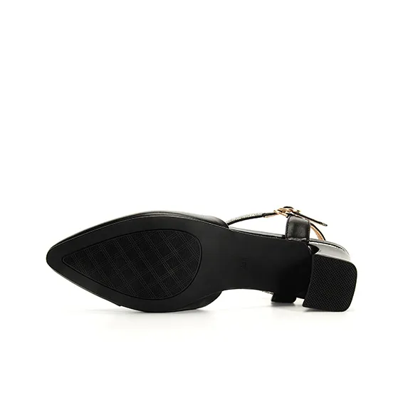 LESELE Chunky Heel High Heels 5.5cm Women's-4
