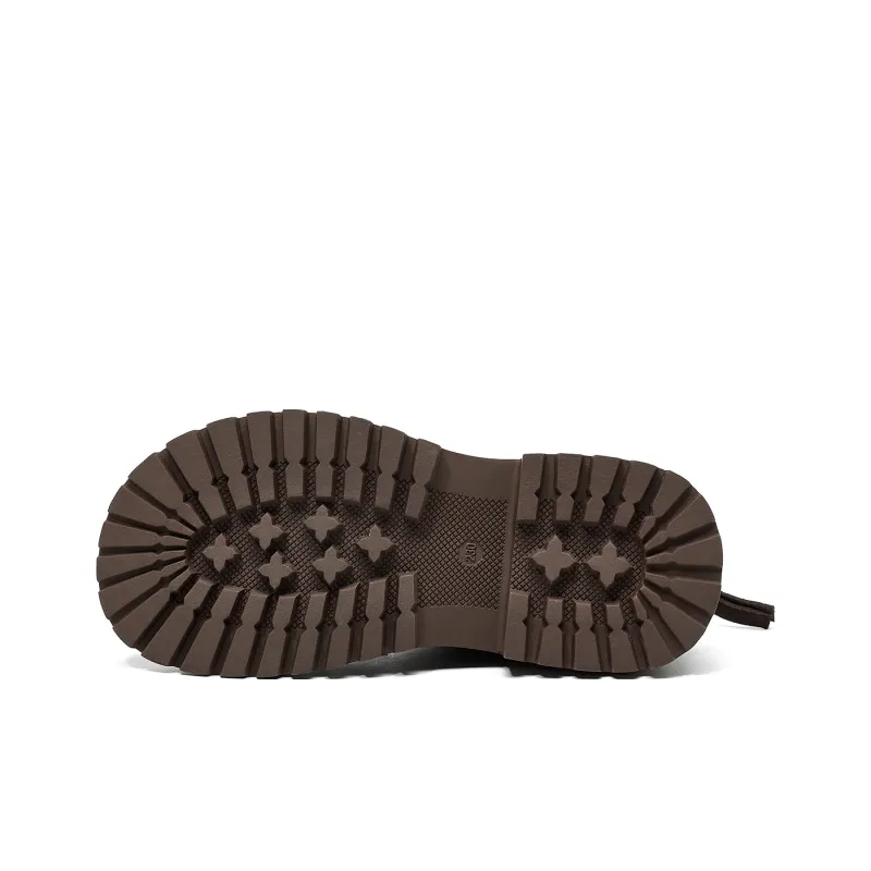 OULISASI Ankle Boots Women's Caramel/Coffee/Black-11