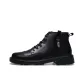 Black Fleece-Lined