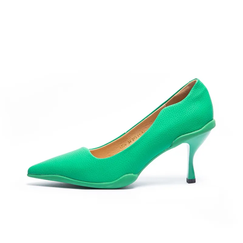 Guci Tianlun GuQiheAven Slim Heel High Heels 7cm Women's-8