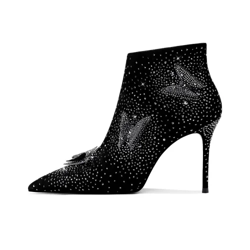 Hoov Ankle Boots 9cm Women's Psychic Black