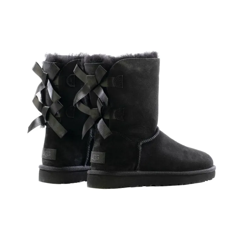 UGG Bailey Bow Ii Boot Black Women's-4
