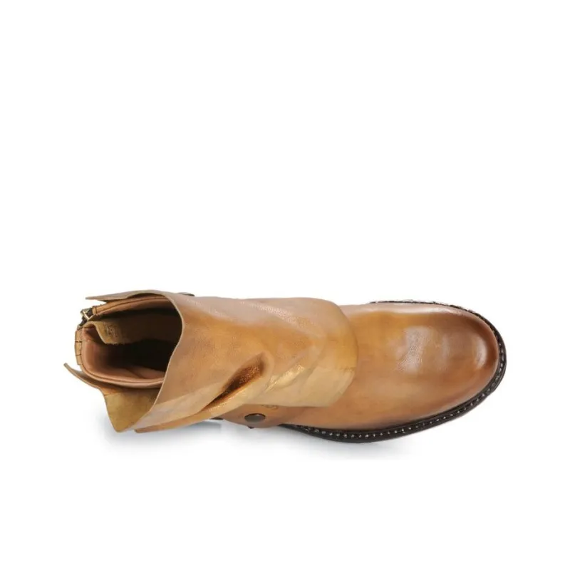 AirStep AS98 Ankle Boots 4cm Women's Gold-5